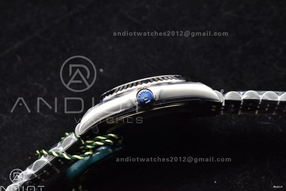 A2824 904L Jubilee SS Bracelet on Dial 326934 Best ZF 1:1 Green SS Edition Sky-Dweller 1107